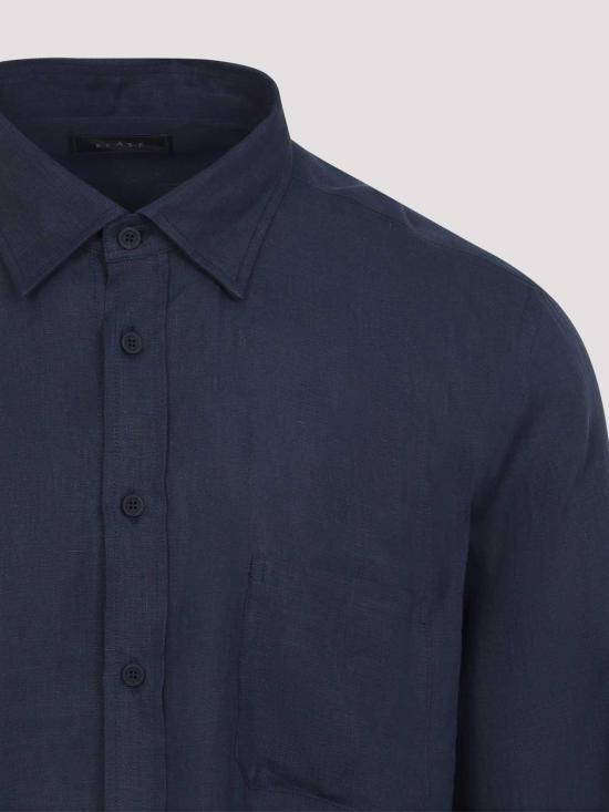 26SS 씨세 긴팔 셔츠 SI030TN359B13 Dark Blue - SEASE
