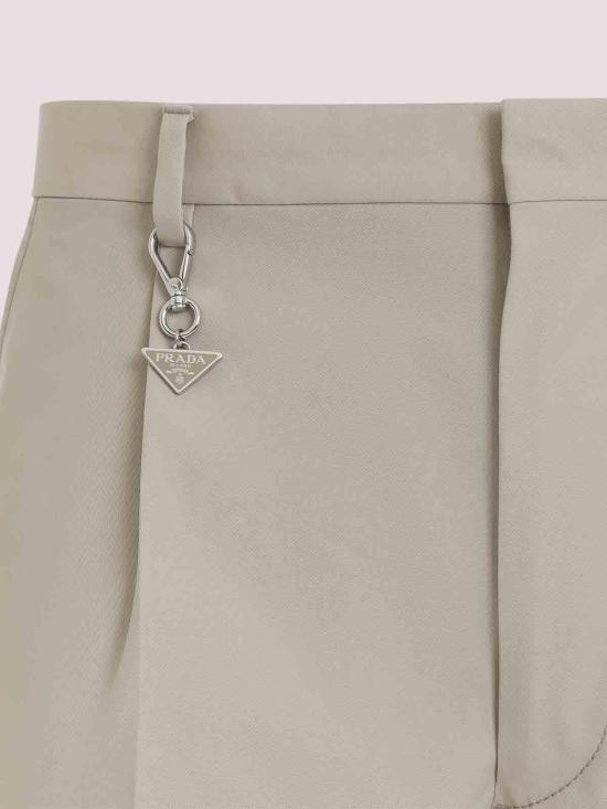 26SS 프라다 스트레이트 팬츠 UP0419SOOO19AMF0036 Light Beige - PRADA