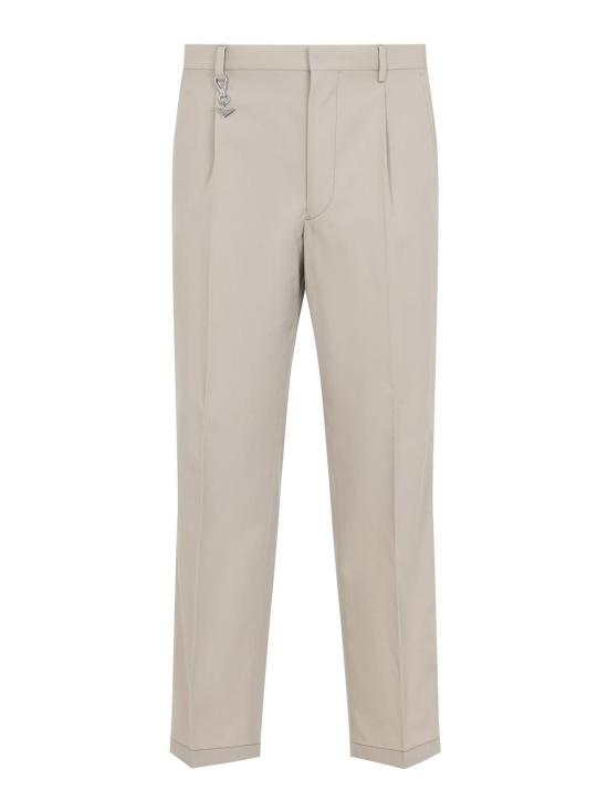 26SS 프라다 스트레이트 팬츠 UP0419SOOO19AMF0036 Light Beige
