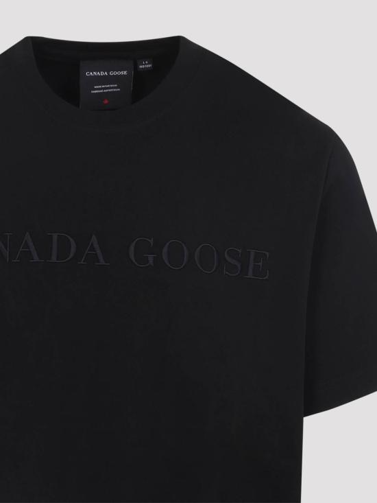 26SS 캐나다구스 반팔 티셔츠 1339M19061 Black - CANADA GOOSE