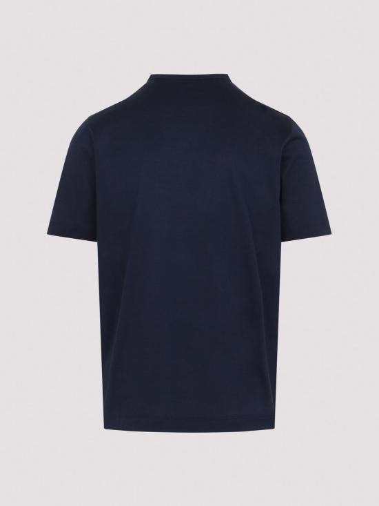 26SS 카날리 반팔 티셔츠 T0922MJ00002300 Dark Blue - CANALI