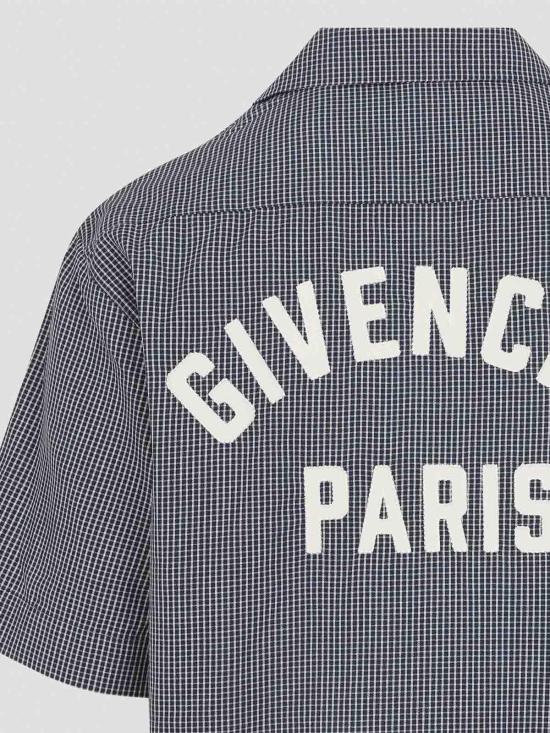 26SS 지방시 반팔 셔츠 BM616J16BG114 Blue - GIVENCHY
