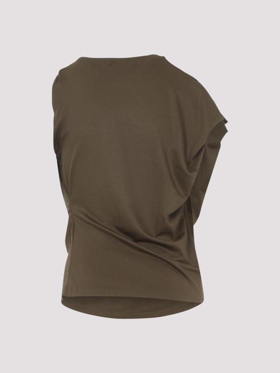 26SS 자크뮈스 민소매 티셔츠 TOW00895AJ00260580 Taupe - JACQUEMUS
