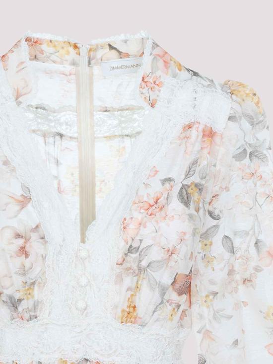 26SS 짐머만 미디 원피스 7934DS261CMSO Cream - ZIMMERMANN