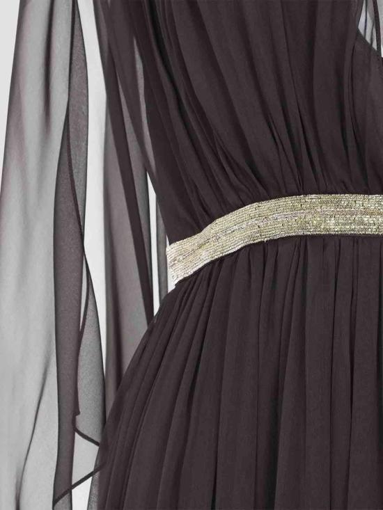 26SS 알베르타 페레티 롱 원피스 046401151103 Brown - ALBERTA FERRETTI