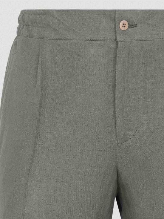26SS 키톤 스트레이트 팬츠 UPN01H0969009003 Green - KITON