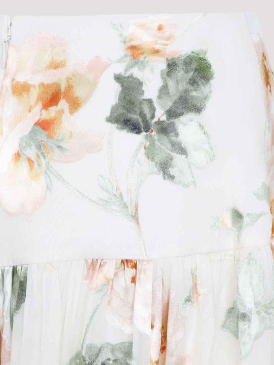 26SS 짐머만 롱 스커트 7883SS263CRRO Cream - ZIMMERMANN