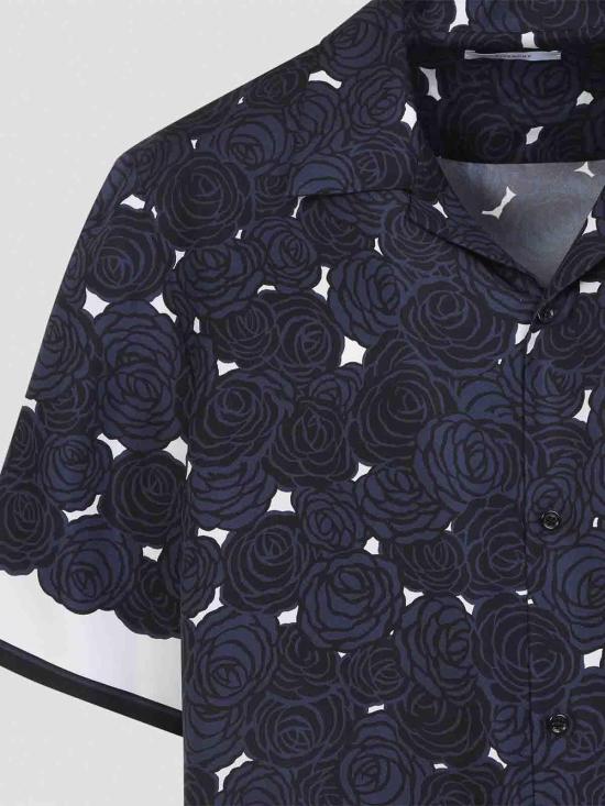 26SS 지방시 반팔 셔츠 BM616J16DN499 Blue - GIVENCHY