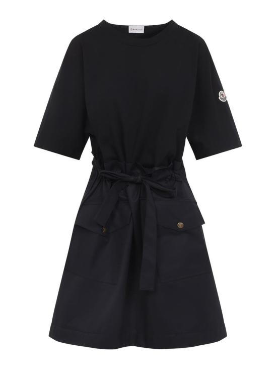 26SS 몽클레어 미디 원피스 L10938I0001189AUG999 Black