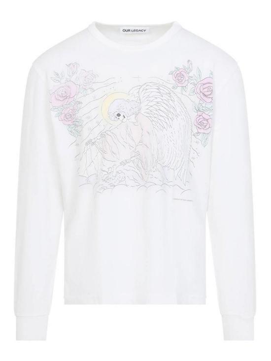 26SS 아워레가시 크루즈 롱슬리브 폴른 엔젤 프린트 M2266CFPFAREWELL White