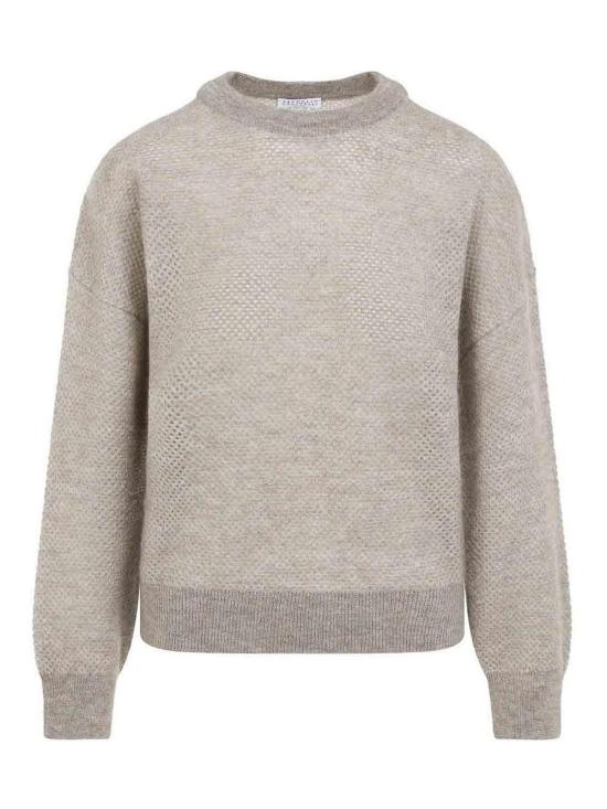 25FW 브루넬로 쿠치넬리 스웨터 MGG270510PCZA11 Beige