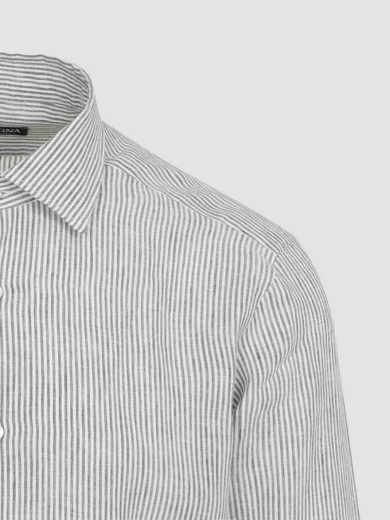26SS 에르메네질도제냐 긴팔 셔츠 UHX27A3SRF7N07 Beige - ERMENEGILDO ZEGNA