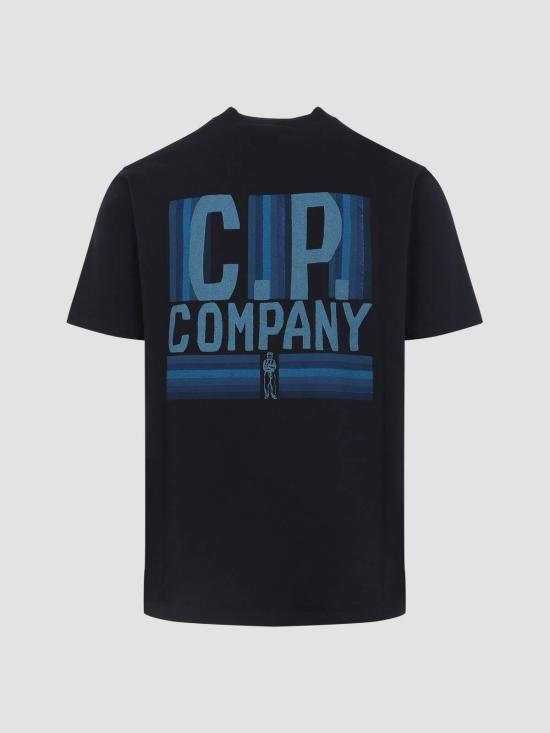 26SS 씨피 컴퍼니 30/1 Pd 저지 숏슬리브 티셔츠 20CMTS174A110579W888 Blue - C.P. COMPANY