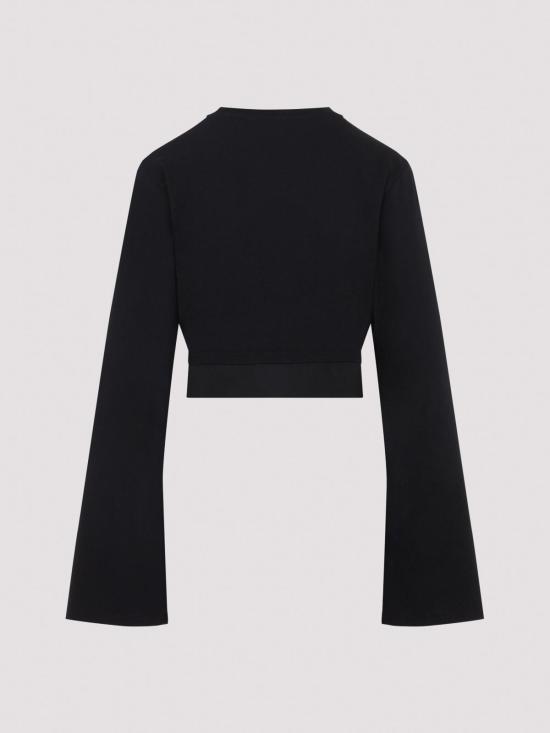 26SS 랑방 긴팔 티셔츠 RWTS0029J055P210 Black - LANVIN