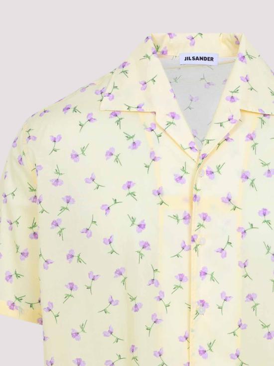 26SS 질샌더 반팔 셔츠 J21DL0268J45353744 Yellow - JIL SANDER