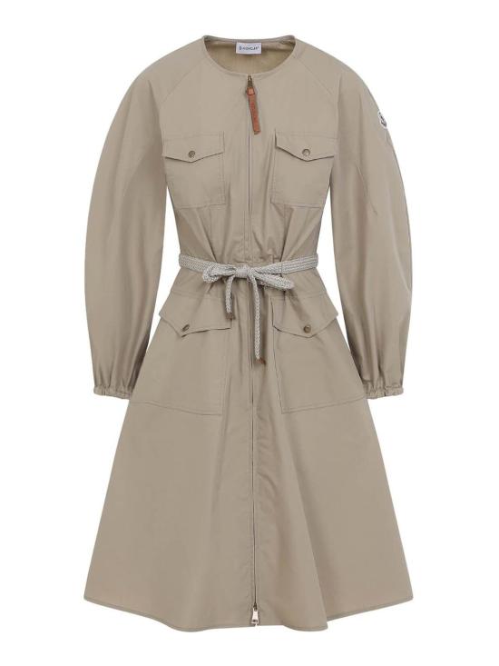 26SS 몽클레어 미디 원피스 L10932G0000859866202 Beige