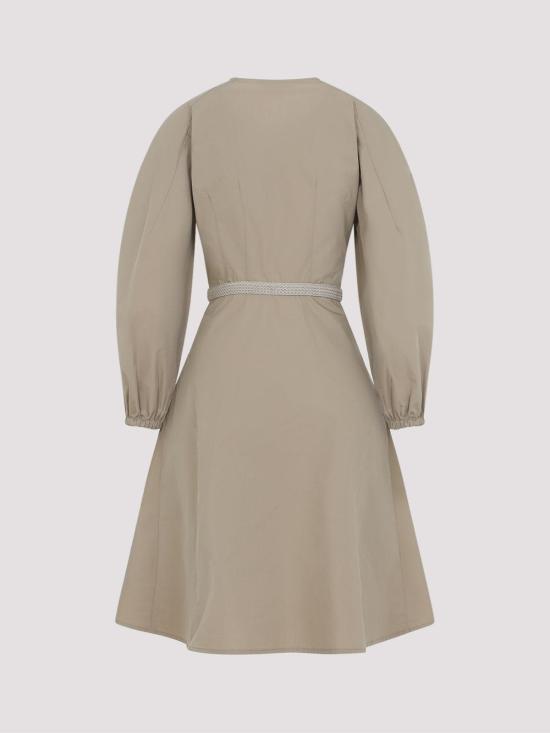 26SS 몽클레어 미디 원피스 L10932G0000859866202 Beige - MONCLER