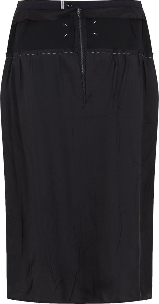 26SS 마르지엘라 미디 스커트 S51ME0048MTN141855CARBONBLACK DIVERS - MAISON MARGIELA