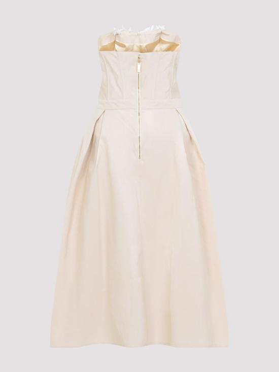 26SS 엘리자베타프랜치 미디 원피스 AB94262E2045 Cream - ELISABETTA FRANCHI