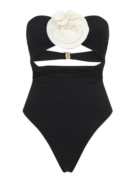 26SS 라 레베체 원피스 수영복 LR24HGBLACK White