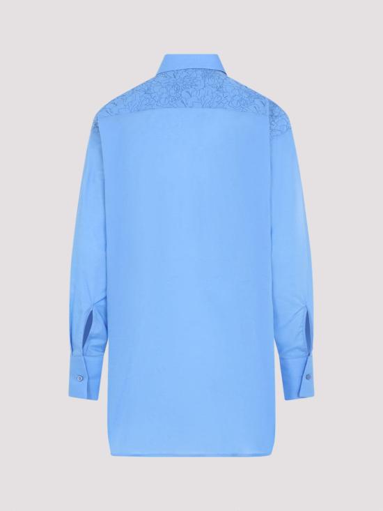 26SS 에르마노 설비노 블라우스 D484K616QYD74037 Blue - ERMANNO SCERVINO