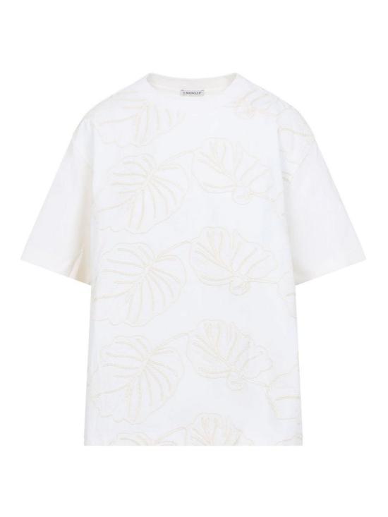 26SS 몽클레어 반팔 티셔츠 L10938C0005889B8U034 Beige