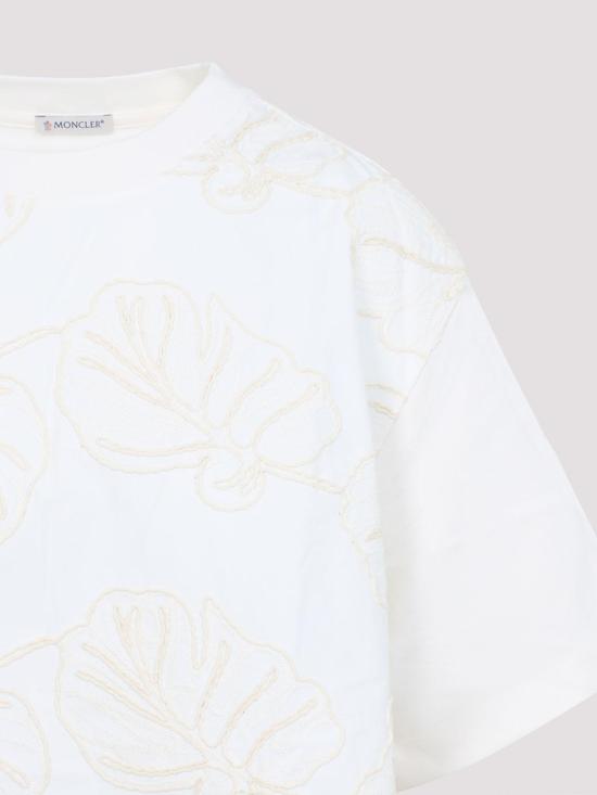 26SS 몽클레어 반팔 티셔츠 L10938C0005889B8U034 Beige - MONCLER