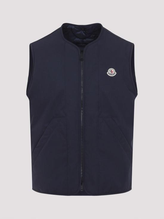 26SS 몽클레어 긴팔 셔츠 L10911G000045994S742 Dark Blue - MONCLER