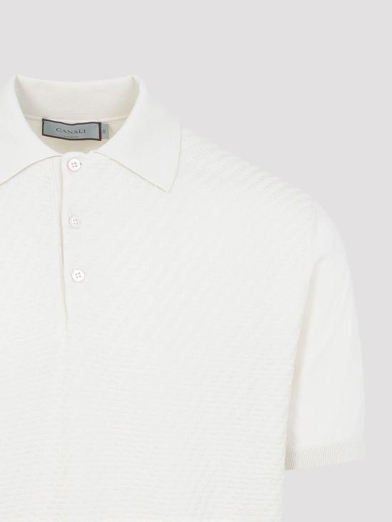 26SS 카날리 폴로 티셔츠 C0127MK024662 White - CANALI