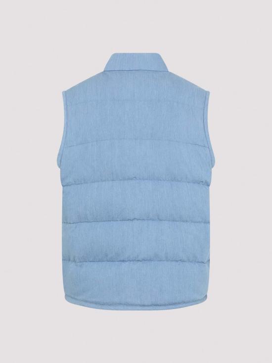 26SS 몽클레어 패딩 조끼 L10911A00137599HB757 Blue - MONCLER