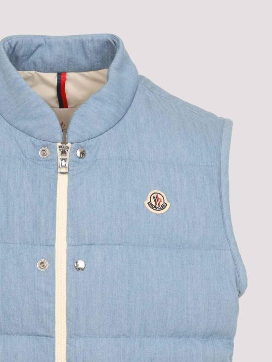26SS 몽클레어 패딩 조끼 L10911A00137599HB757 Blue - MONCLER