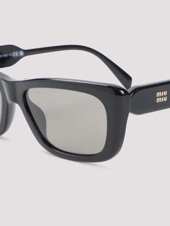 26FW 미우미우 선글라스 0MUB12S16K80Q Black - MIU MIU