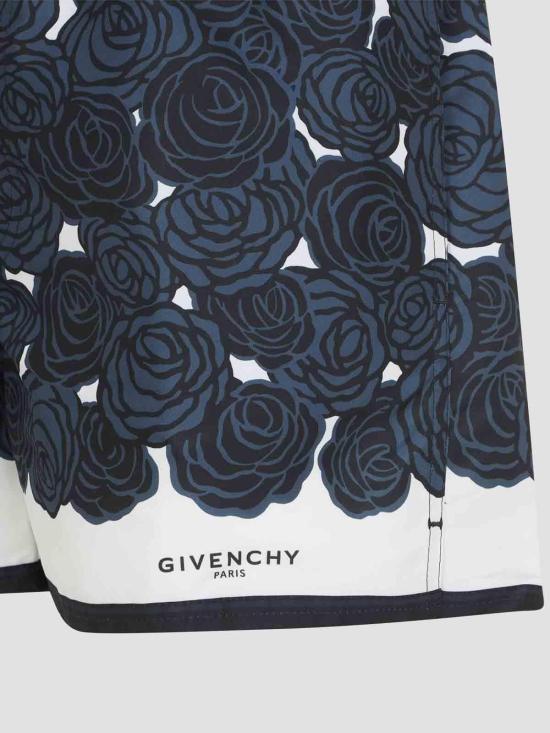 26SS 지방시 숏팬츠 BMA01S1YJZ410 Dark Blue - GIVENCHY