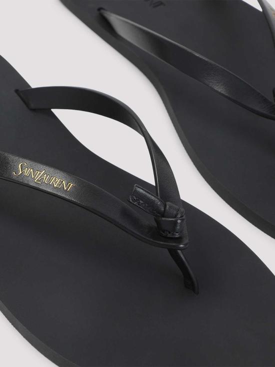 26SS 생로랑 뮬/슬리퍼 861304DWE001000 Black - SAINT LAURENT