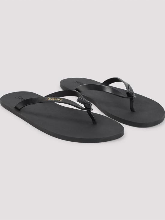 26SS 생로랑 뮬/슬리퍼 861304DWE001000 Black - SAINT LAURENT