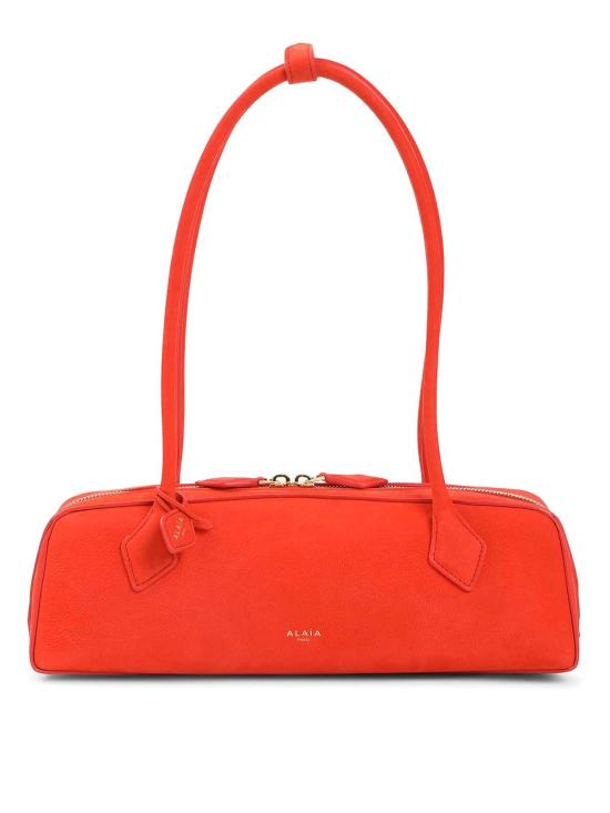 26SS 알라이아 르 테켈 미디움 레더 숄더백 AA1S06033CA214A50 Orange