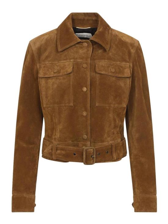 26SS 생로랑 무스탕 860867YC2AY2104 Brown