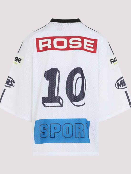 26SS 마틴로즈 반팔 티셔츠 129JT10063WHT Blue - MARTINE ROSE