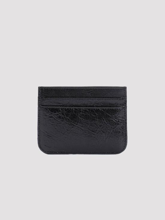26SS 발렌시아가 모나코 카드 홀더 7654632AAYP1000 Black - BALENCIAGA