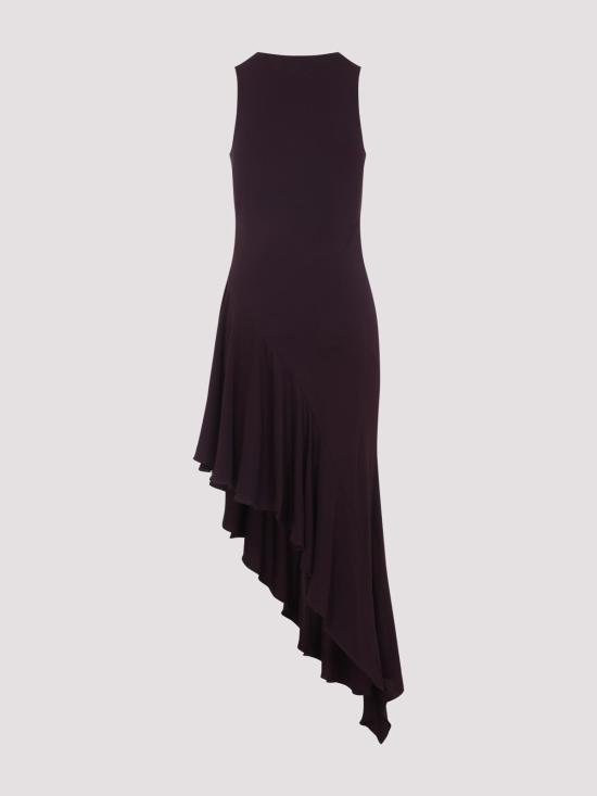26SS 알라이아 미디 원피스 AA9R3005J090C332 Dark Red - ALAIA
