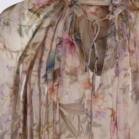 26SS 짐머만 블라우스 0991TC261 CRMAV CREAM AVIARY - ZIMMERMANN
