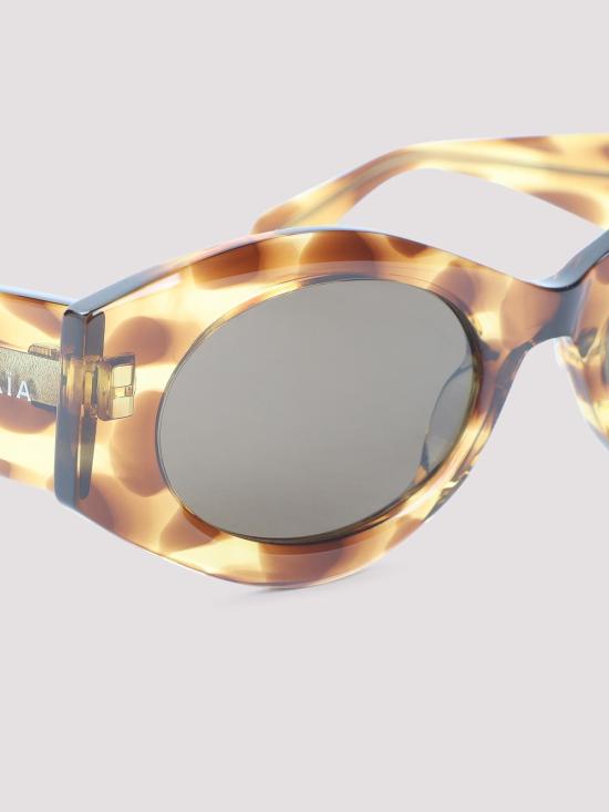 26FW 알라이아 선글라스 AA0080SYELLOW Brown - ALAIA