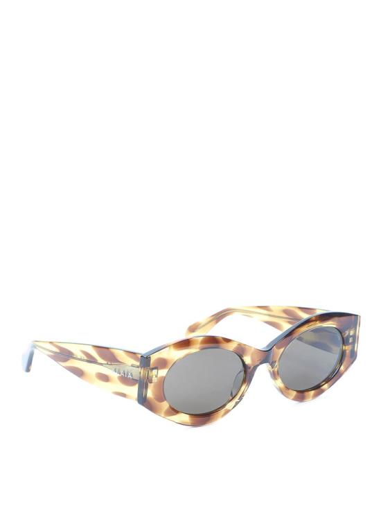 26FW 알라이아 선글라스 AA0080SYELLOW Brown