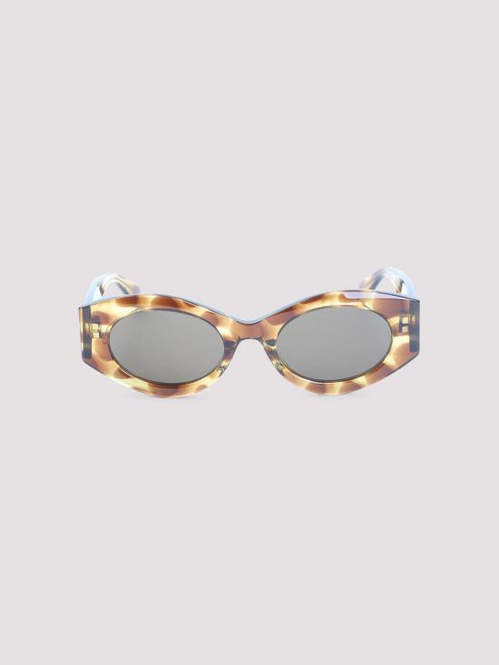 26FW 알라이아 선글라스 AA0080SYELLOW Brown - ALAIA