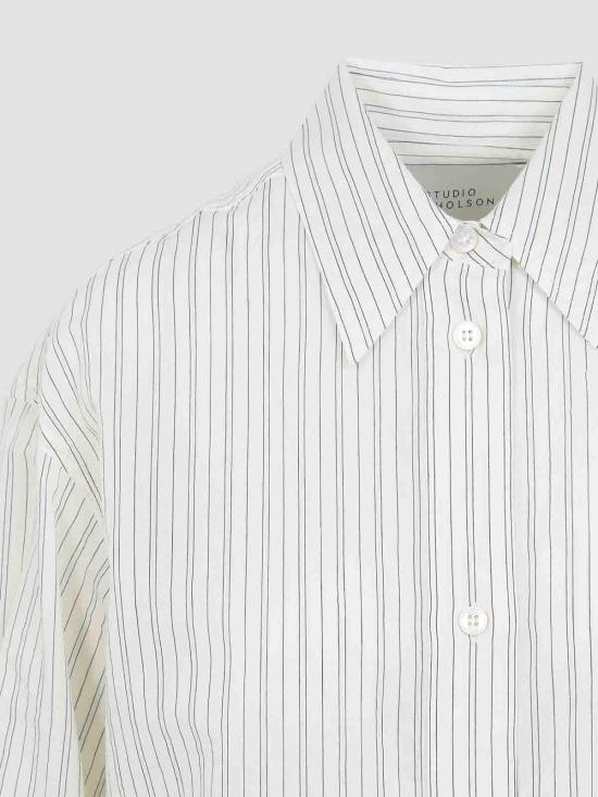 26SS 스튜디오 니콜슨 셔츠 ROUENSNW1733PARCHMENT Beige - STUDIO NICHOLSON