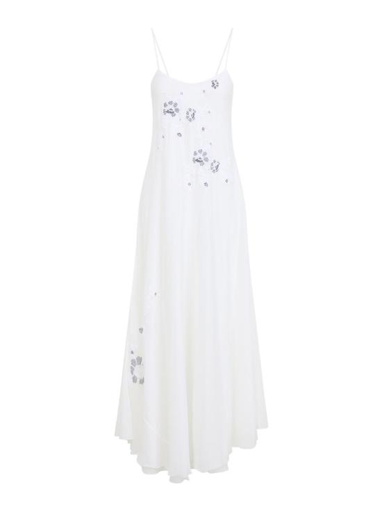 26SS 에르마노 설비노 롱 원피스 D484Q605XYRR4806 White