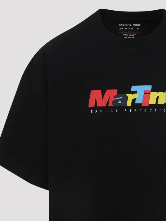 26SS 마틴로즈 반팔 티셔츠 621JE06001EBLK Black - MARTINE ROSE