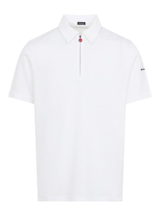26SS 키톤 폴로 티셔츠 UMK087701001 White