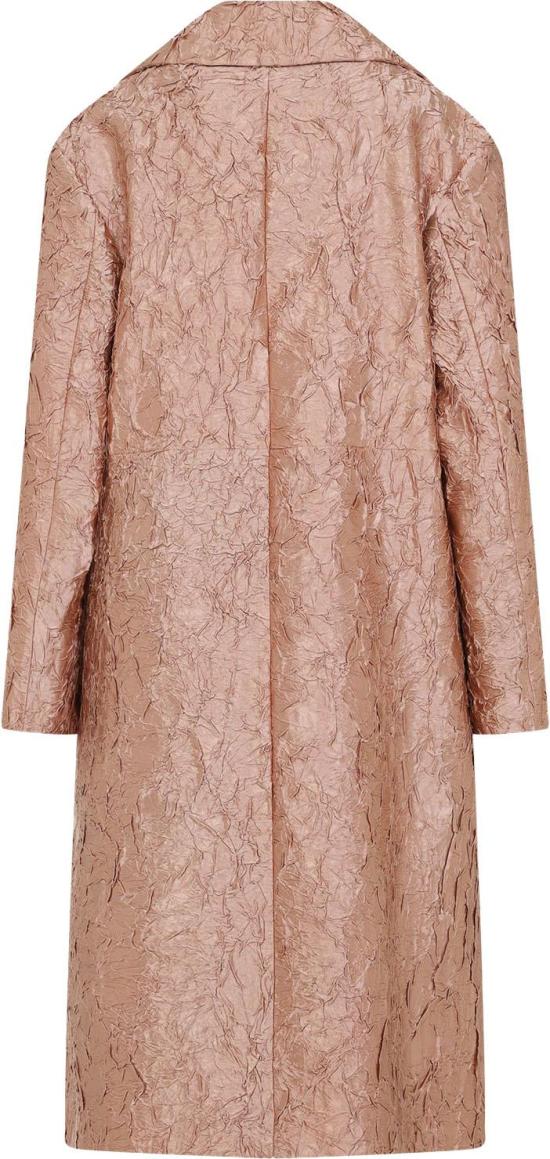 드리스 반 노튼 코트 2510102261428350PEACH DIVERS - DRIES VAN NOTEN