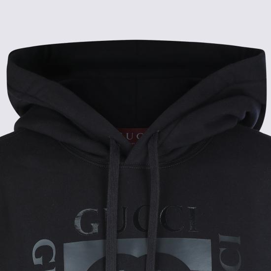 26SS 구찌 프린트 디테일 코튼 저지 스웨트셔츠 855976 XJHNH1152 Light Grey - GUCCI